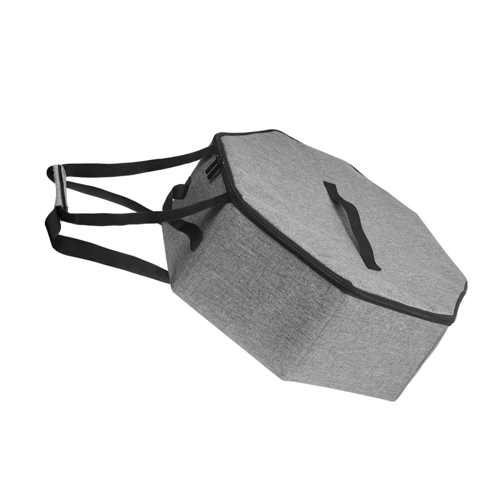 Bolsa plegable de poliéster impermeable con cremallera y gran capacidad