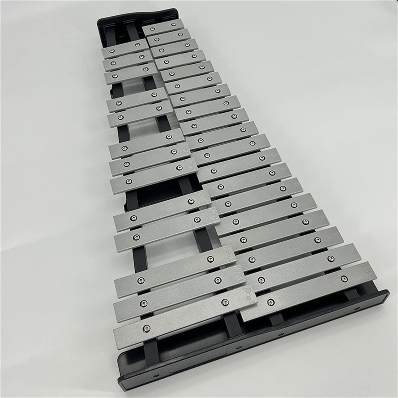Carillon Piastra in Alluminio Pianoforte 32 Toni Lamiera d'Acciaio Pianoforte Xilofono Percussioni Strumento A Percussione Professionale xilofone Musical