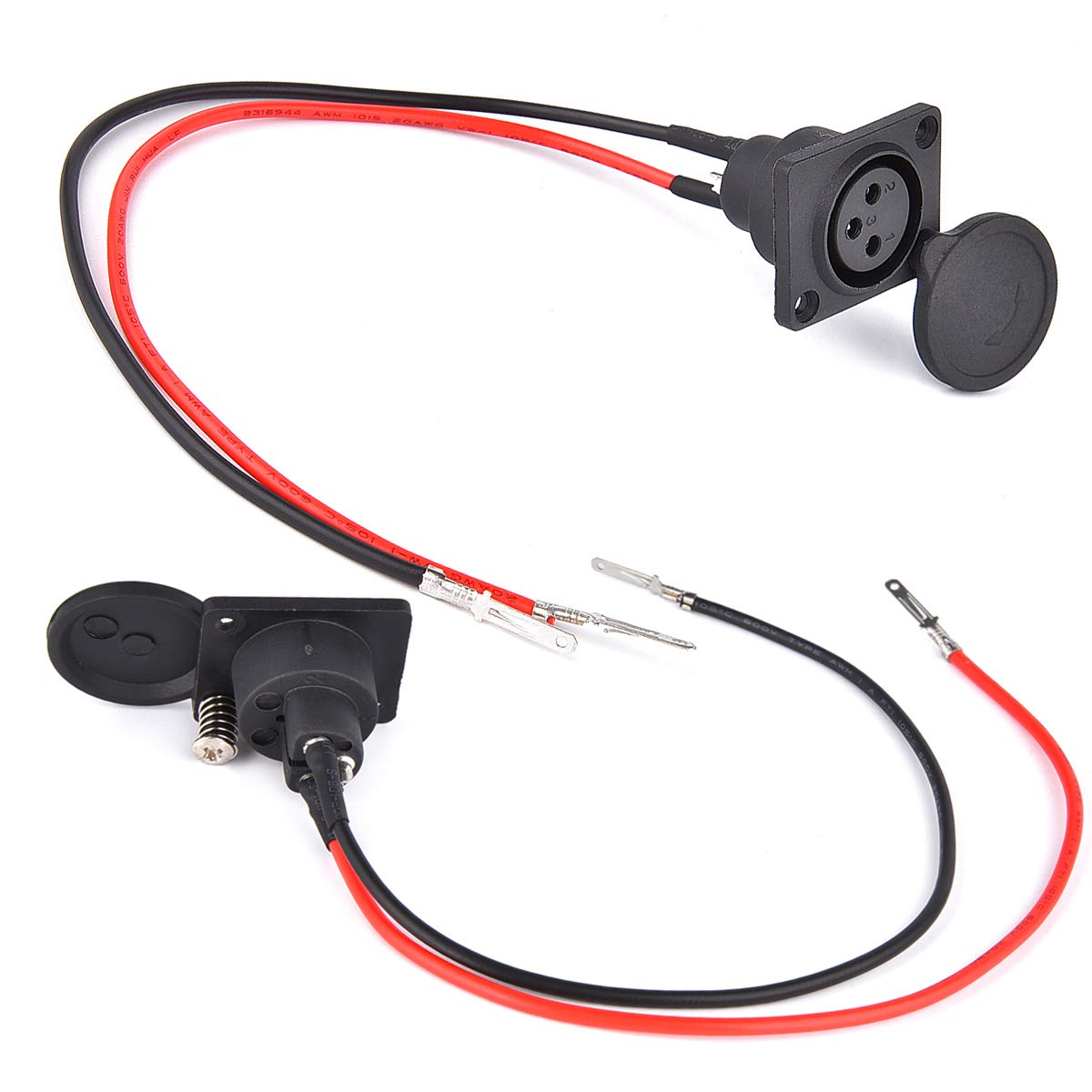 XLR Ladebuchse Mit Deckel (3-polig) Für Currie GT, Schwinn, EZip, IZip EVO E-Bikes