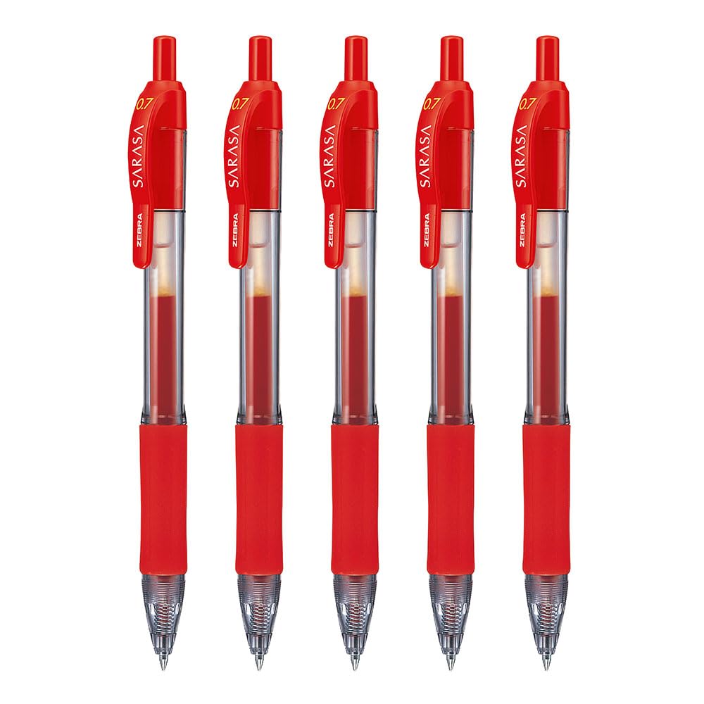 サラサ赤 ゼブラ サラサ 0.5mm 赤 JJ3-R 1箱（10本入） - アスクル