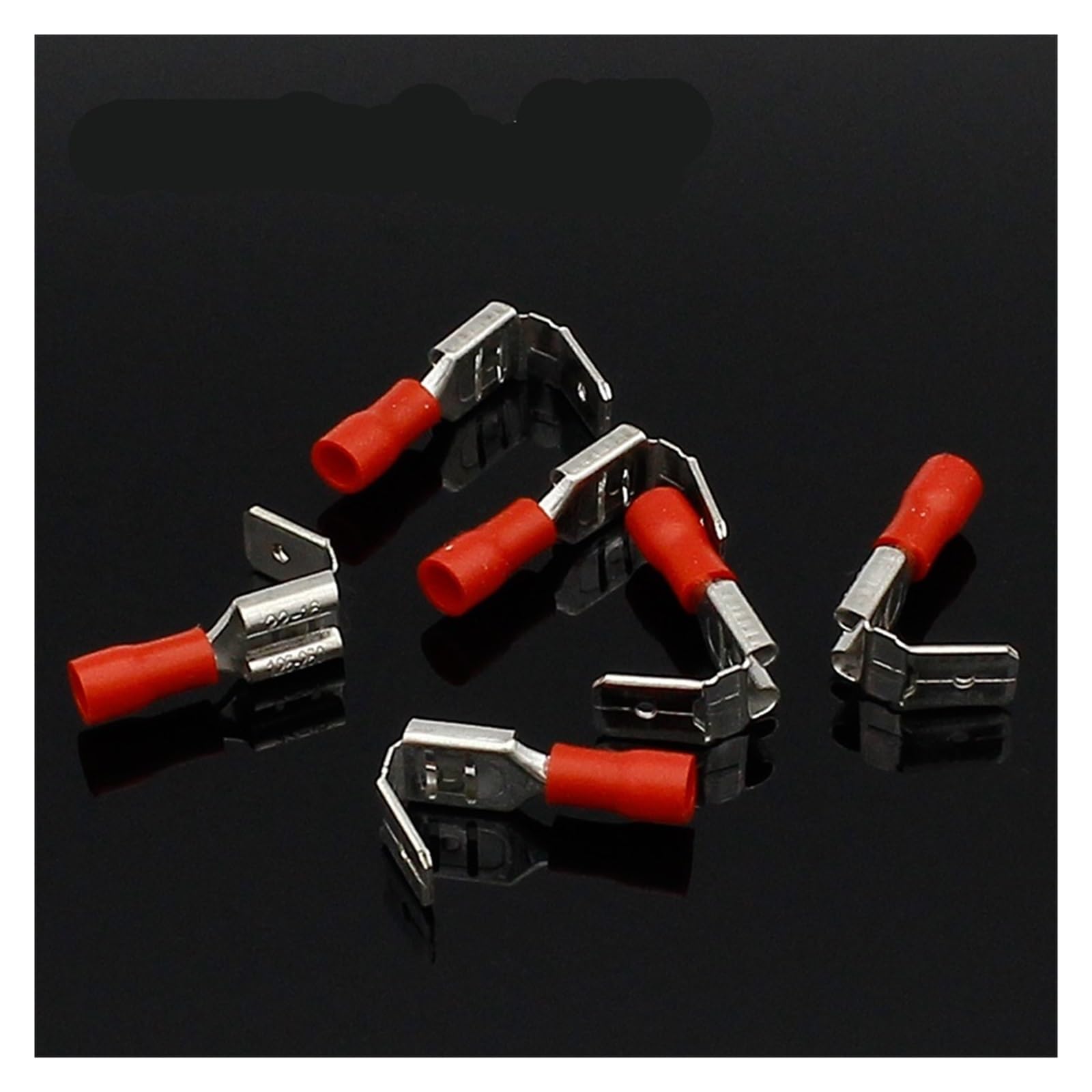 20x Crimping Connectors Piggyback Female Spade Connector Terminals Brass