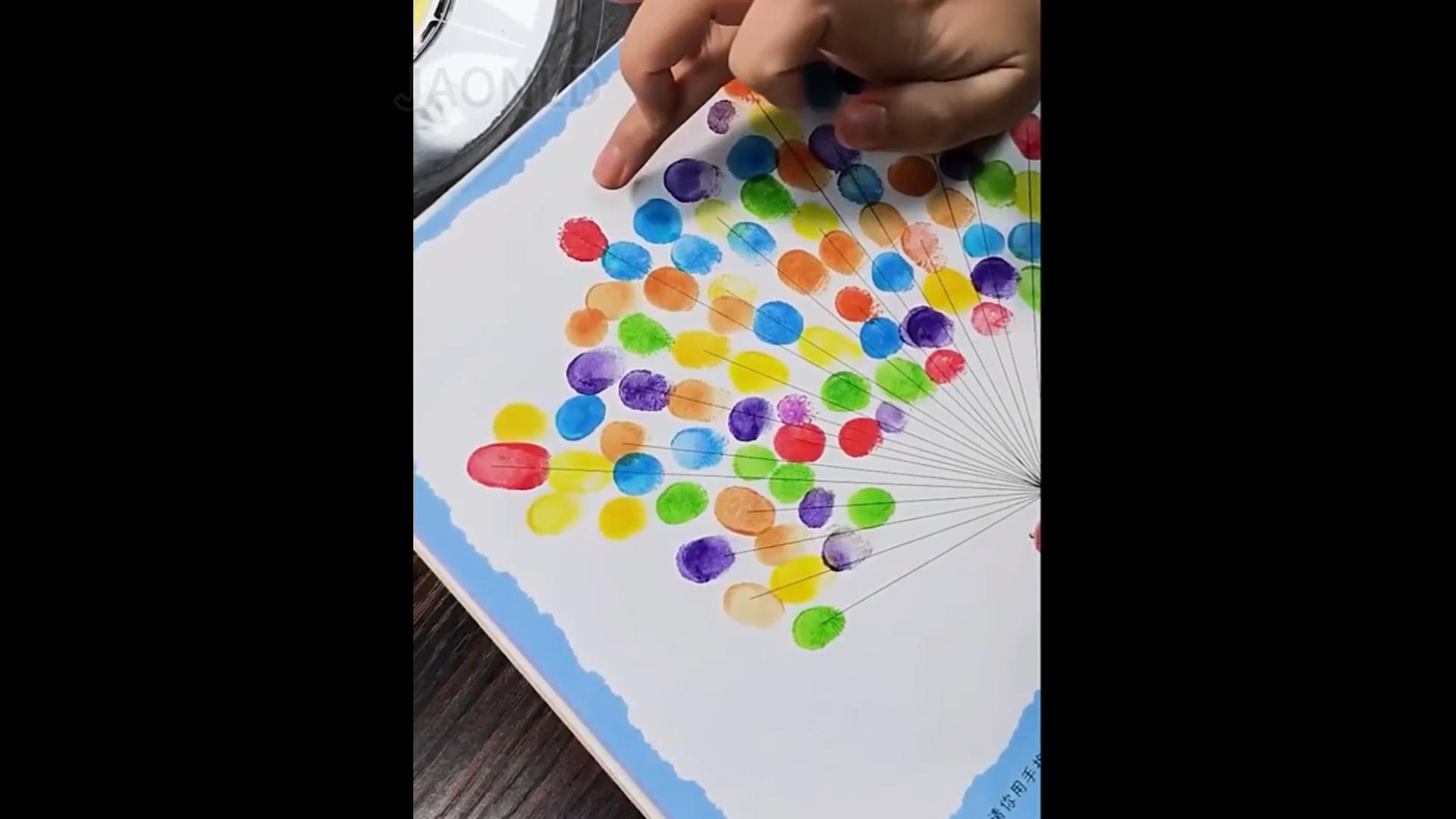 Kit Peinture Au Doigt Enfants 24 Couleurs - Livre De Coloriage Sans Dégâts, Activité Créative 3-8 Ans