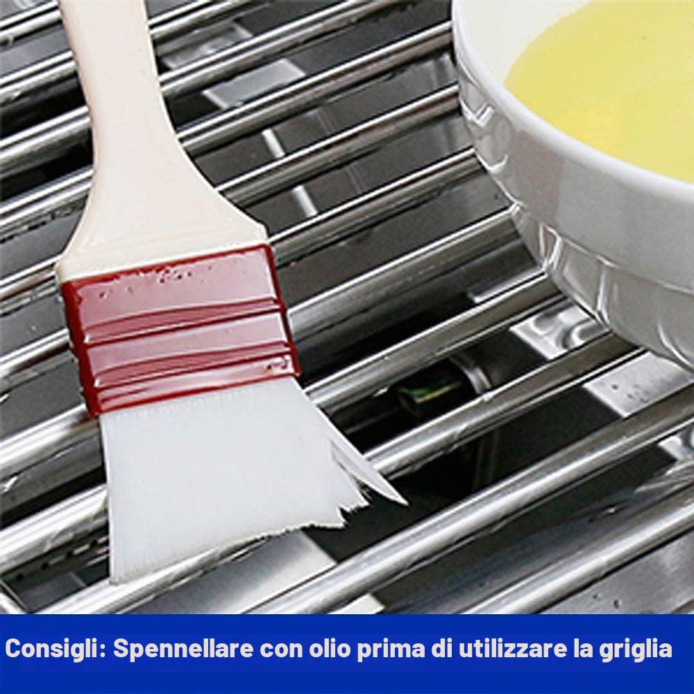 Denmay 8835 Griglia per Weber 57 cm di Cottura Nichelate Griglie Griglia Kit di Pezzi di Ricambio di One-Touch, Performer, Bar-B-Kettle e Master-Touch. Accessori per Weber 57 cm Griglia a Carbone