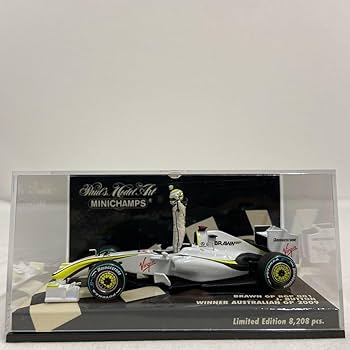 Amazon | PMA 1/43 BRAWN GP BGP 001 J.Button Winner Australia