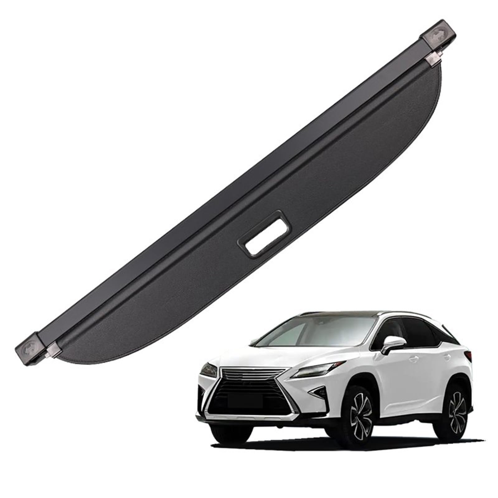 Versenkbare Für Lexus Für RX300 2016 2017 2018 2019 2020 2021 Trunk Cargo Abdeckung Paket Rack wasserdichte Schild Privatsphäre Gepäckraumabdeckung