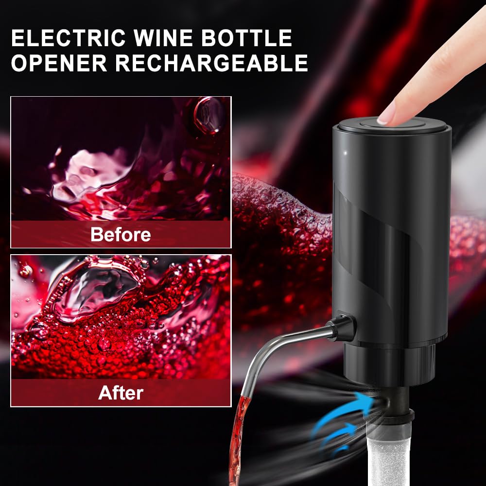 Emerson Electric Wine Bottle Opener-Red