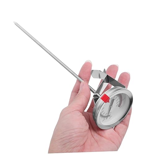 Miniatura 7 de Stainless Steel Oil and Candy Thermometer Instant Read BBQ Thermometer with Pot Clip for Accurate Frying for Home and Restaurant Use