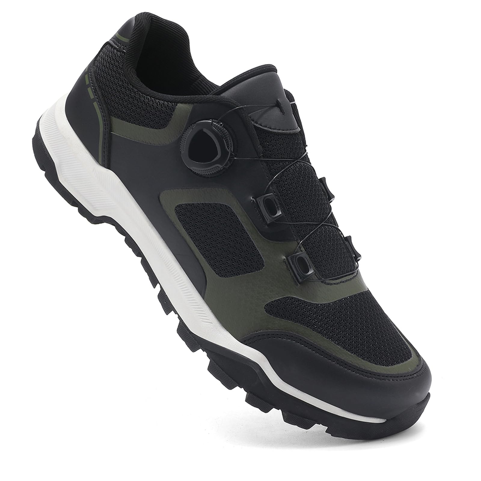 LZQpearl Męskie buty rowerowe, szosowe buty do jazdy na rowerze górskim, spin shoestring, kompatybilne z wyglądem SPD SPD-SL Delta Cleats spinning peloton buty
