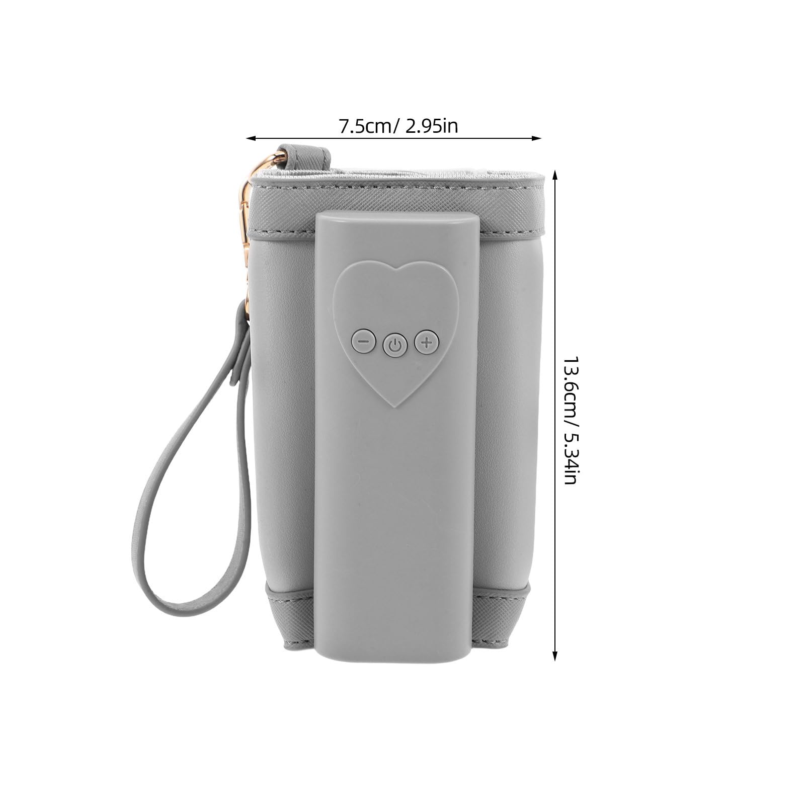 Podgrzewacz do butelek z mlekiem matki USB: pokrowiec na podgrzewacz do butelek z mlekiem do samochodu i podróży - pokrowiec na podgrzewacz do mleka matki, wielokrotnego użytku