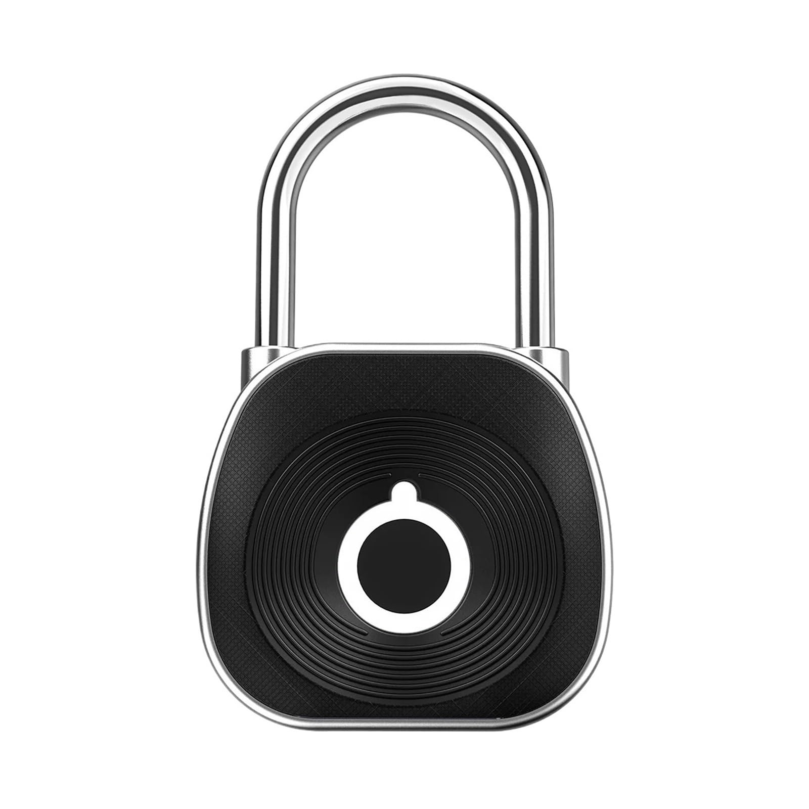 DIGNIFE Smart Door Lock, Waterproof Biometric Fingerprint Padlock USB Rechargeable Keyless Lock for Cabinet Luggage Storage(Nero)