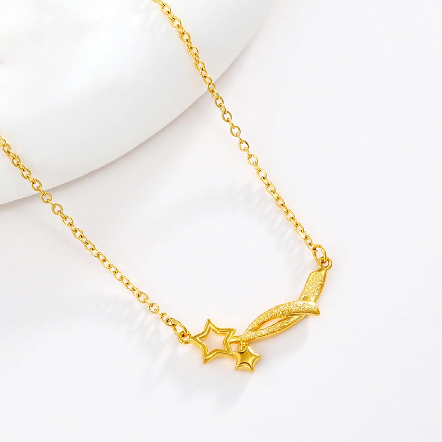 [RFSHOP] K18YG ネックレス 18K レディース 星 イエローゴールド 18金 ペンダント k18ネックレス 人気 ネックレス 誕生日 記念日 贈り物 母の日 クリスマス プレゼント