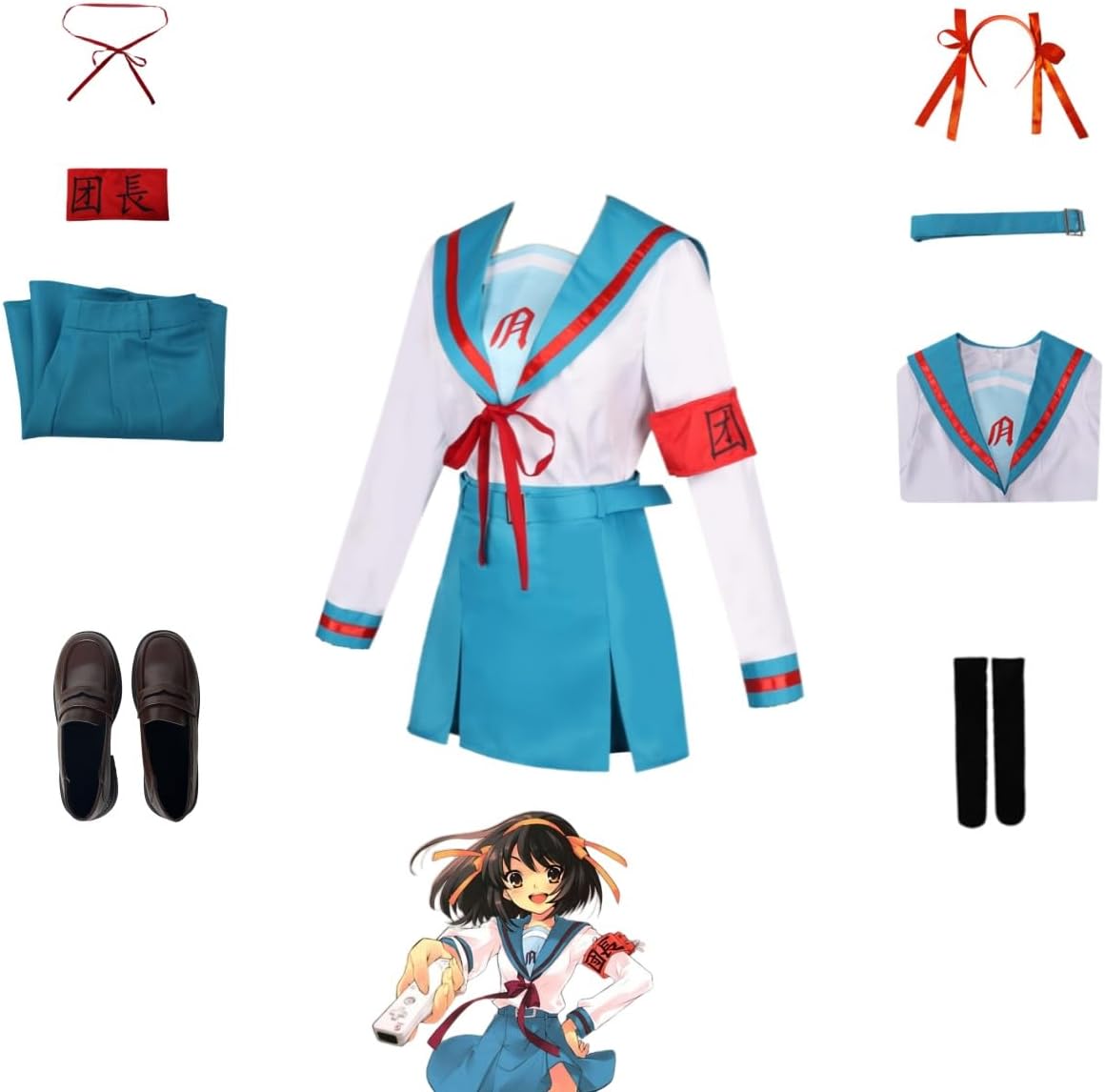 COSPATIO コスパティオ 涼宮ハルヒの憂鬱 コスプレ衣装セット 旧Lサイズ 県立北高校女子制服 セーラージャケット [涼宮ハルヒの憂鬱] | 公式
