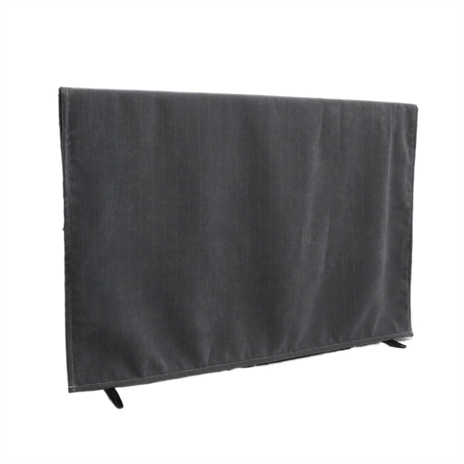 Protector Pokrowiec Na Telewizor Poliestrowa Uniwersalna Osłona Przeciwpyłowa Do Telewizora Do Wewnętrznego Ochraniacz Na Telewizor Pyłoszczelne Trwałe(65 inch,Gray)
