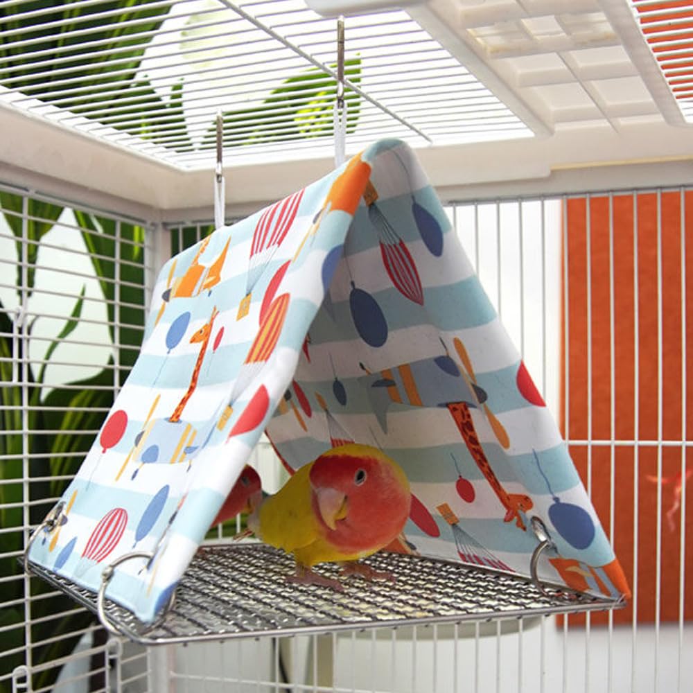 Amazon | IYOIYA バードテント 夏 鳥 三角テント 寝床 ハンモック