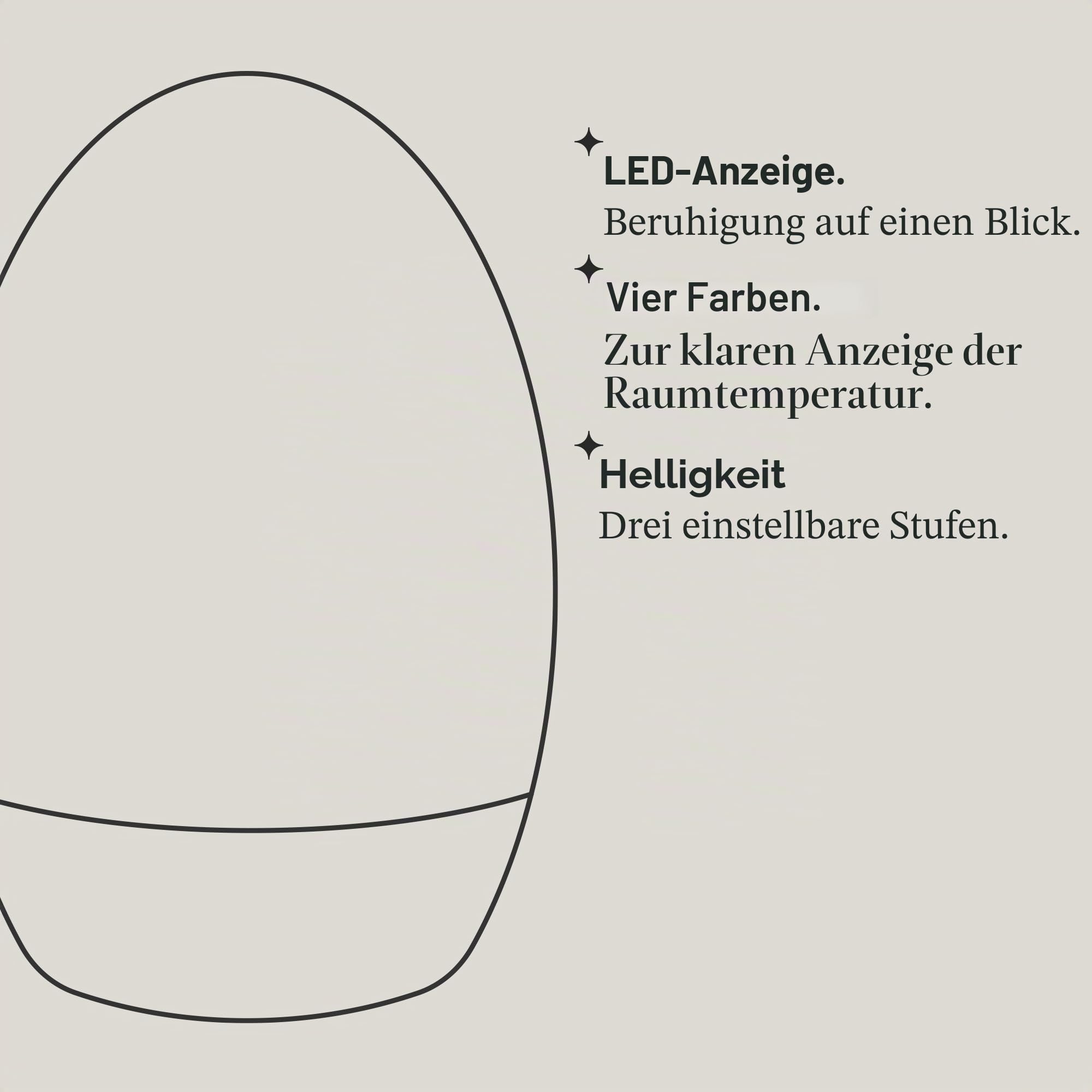 Tommee Tippee GroEgg2 Digitales Raumthermometer und Nachtlicht in verschiedenen Farben, USB-betrieben