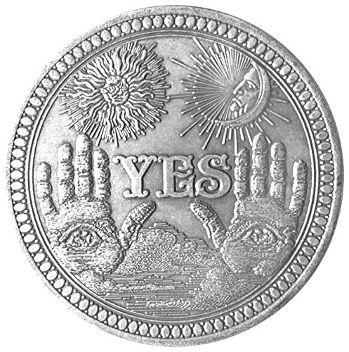 Thompson Emporium Pocket Fortune Teller Good Luck Heads Tails Challenge Coin