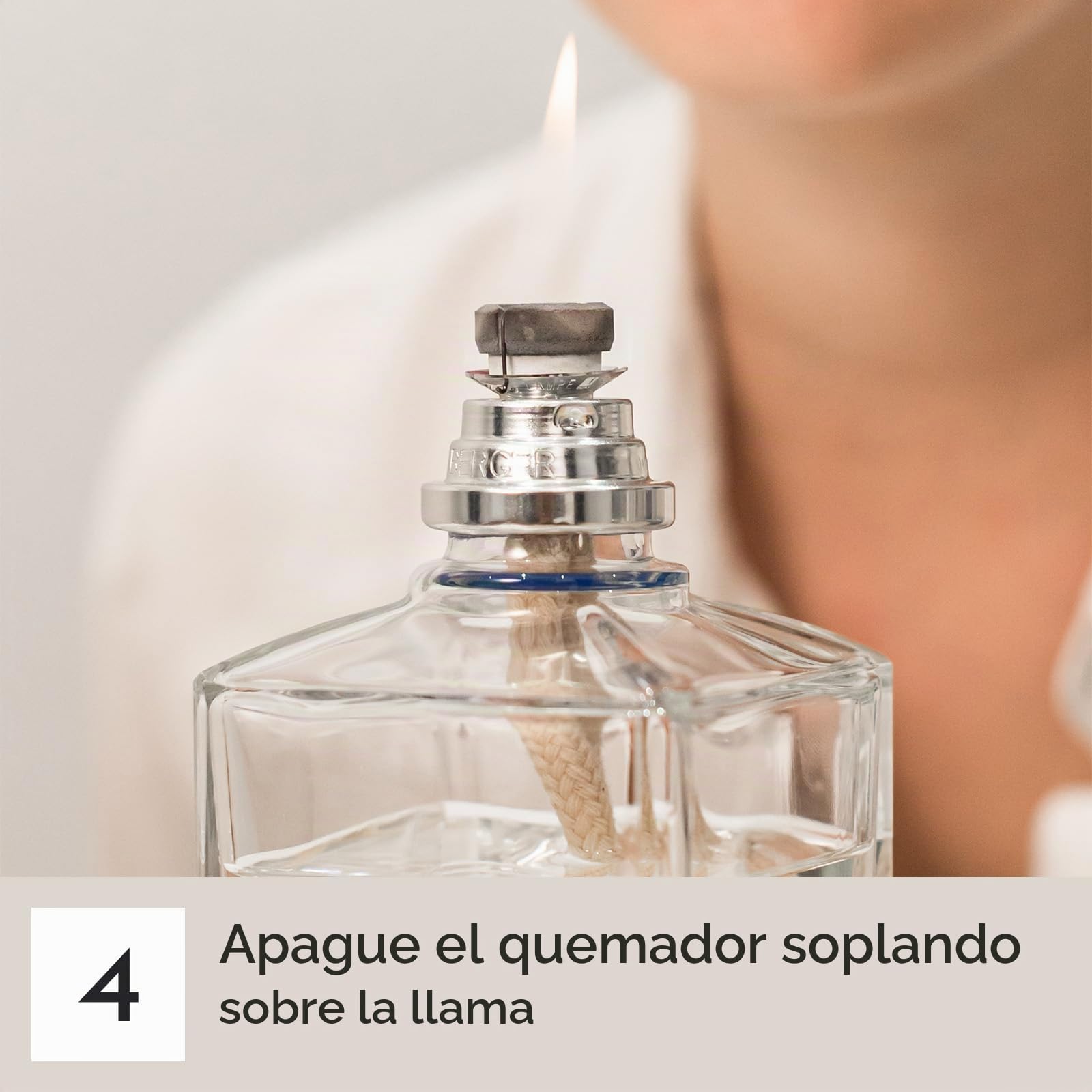Maison Berger – Recarga Lampe Berger Poussière d'Ambre 1 Litro – Ámbar y vainilla – Fragancia Oriental cálido – Fabricado en Francia