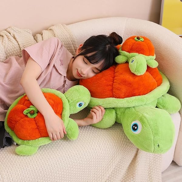 Creatieve kaki schelp schildpad pluche speelgoed gooien kussen kawaii kids meisje speelgoed 80cm 1
