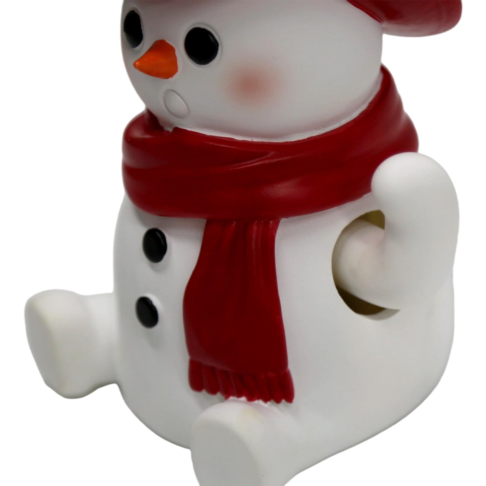 Figuras Navideñas Lindos Muñeco De Nieve Y Papá Noel | Muñecos Navideños de Nieve con Brazo Móvil Para Exterior Jardín Interior Hogar Decoración Invernal