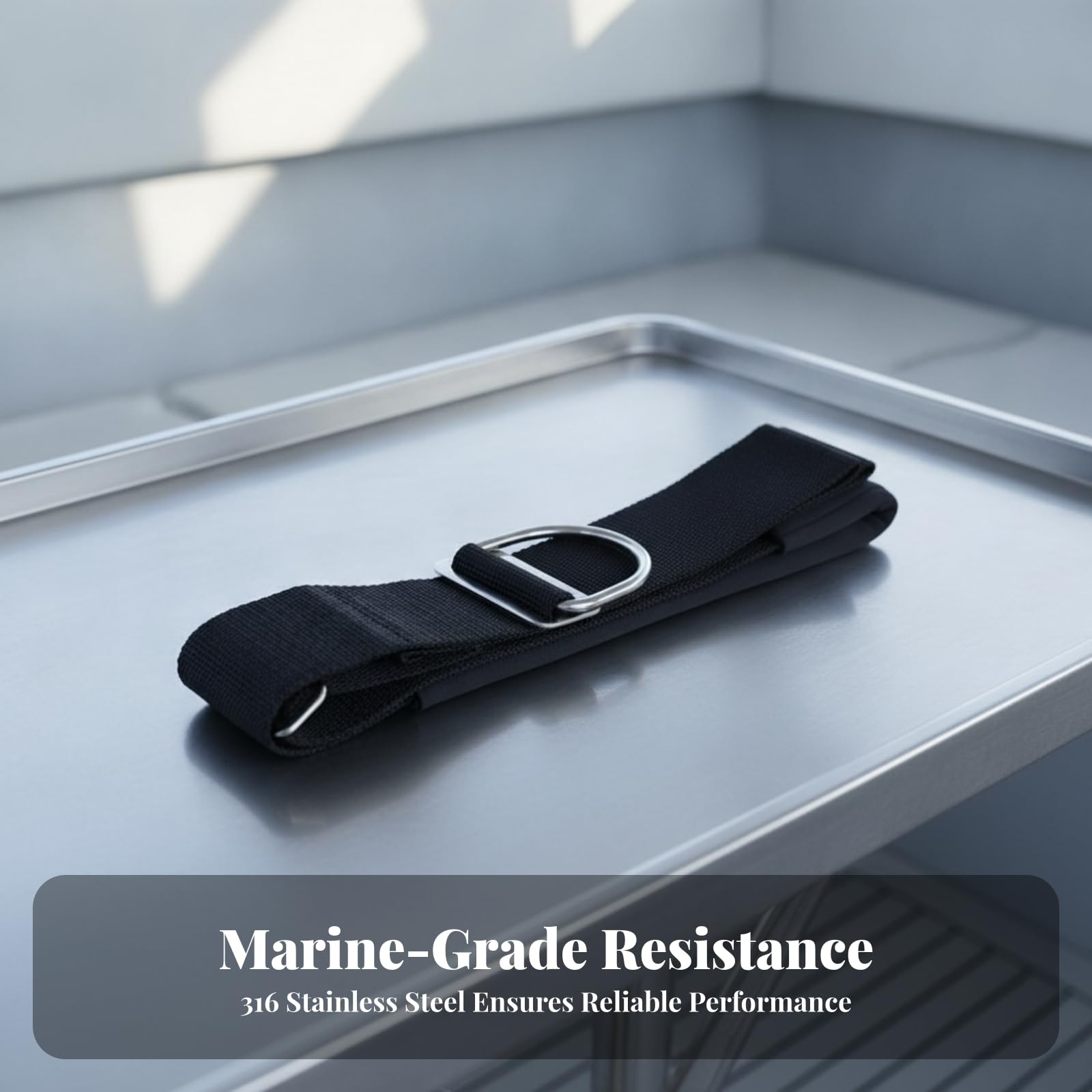Arnés de Buceo Cinturón Correa Hebilla Protector Acolchado Material de Nylon y Neopreno con Acero Inoxidable 316 Correa Ingüinal Antideslizante Adecuada para Entrenamiento de Buceo Recreativa Buceo | Ajustable, Correa Entrepierna con Anillo en D, Resisten