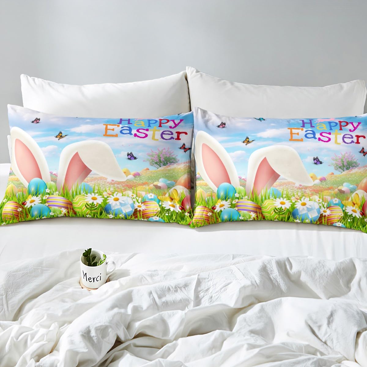 Homewish Set Di Lenzuola Matrimoniali Con Motivo Dobermann 3D - Biancheria Da Letto In Microfibra, Tasca Profonda 40 Cm, 4 Pezzi - 2