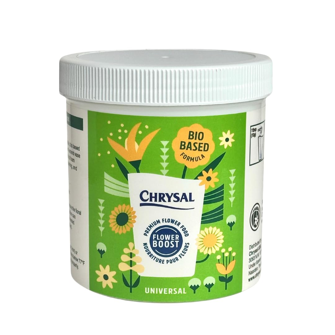 Chrysal Bio-Based Flower Food 10 oz Jar