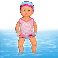 Vista 6 de Muñeca eléctrica impermeable para nadar en bañera y piscina