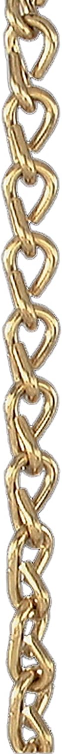 B&P Lamp® #16 Brass Double Jack Chain, Foot