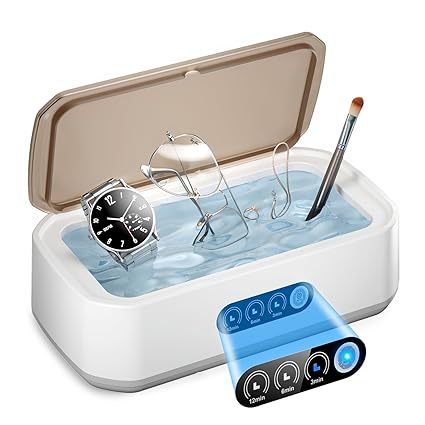 WINTERCRUSH Ultrasonic Jewelry Cleaner Retainer Cleaning Machine