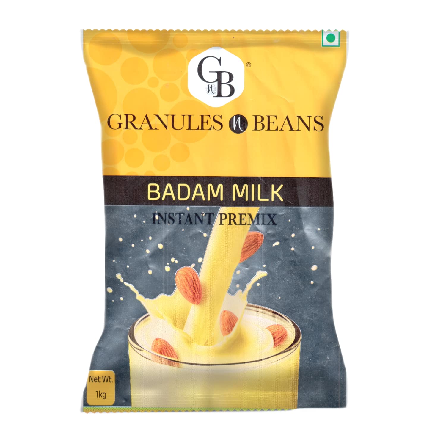 Granules n Beans Badam Milk Instant Premix - 1kg | Nutty and Delicious Almond Flavored Milk (B09H2VWVRP) Amazon Price History, Amazon Price Tracker