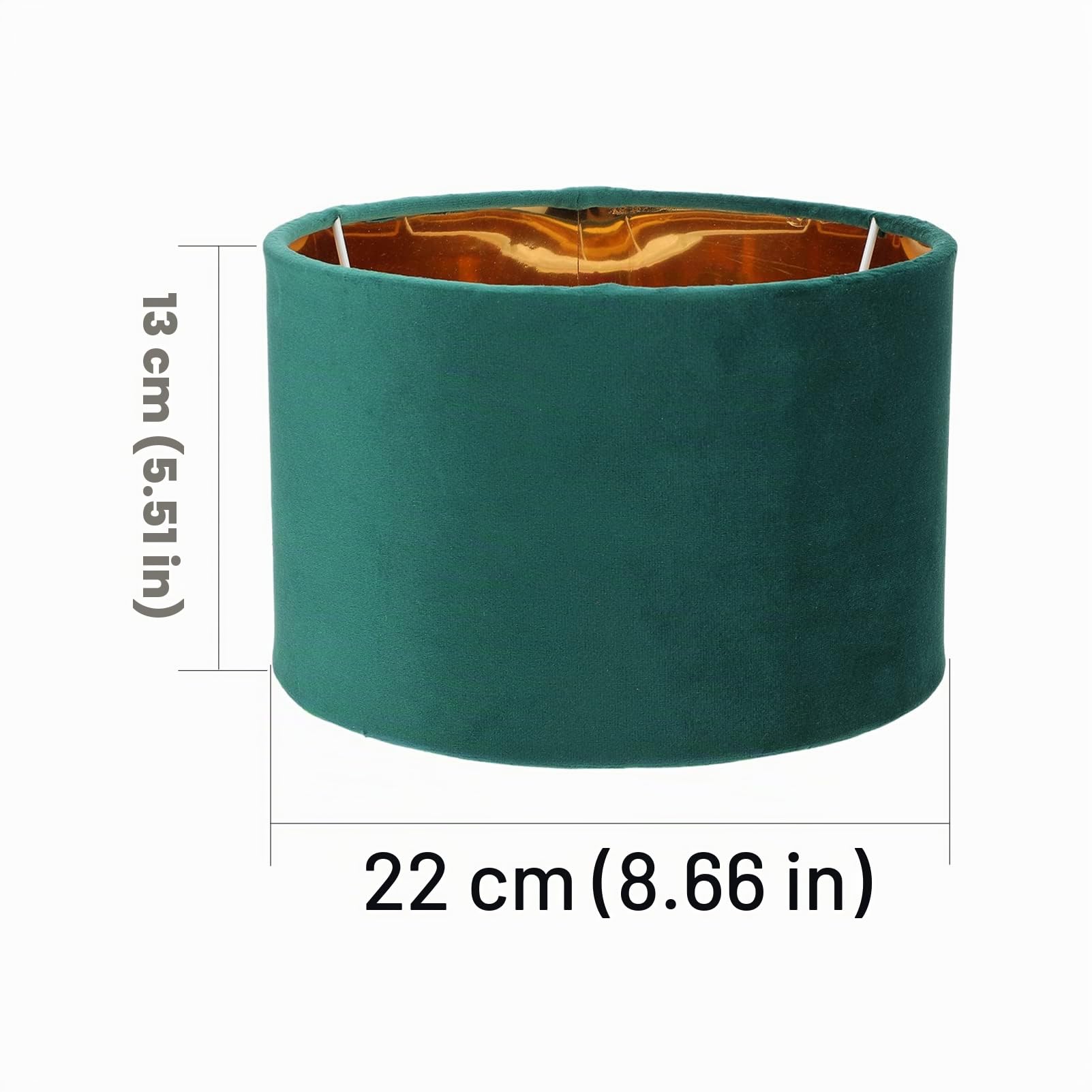 OSALADI Lampenschirm Stoff Lampenzubehör Für Tischlampe Und Stehlampe 8.7 Zoll Durchmesser Clip-on Design Für Wohnzimmer Und Schlafzimmer