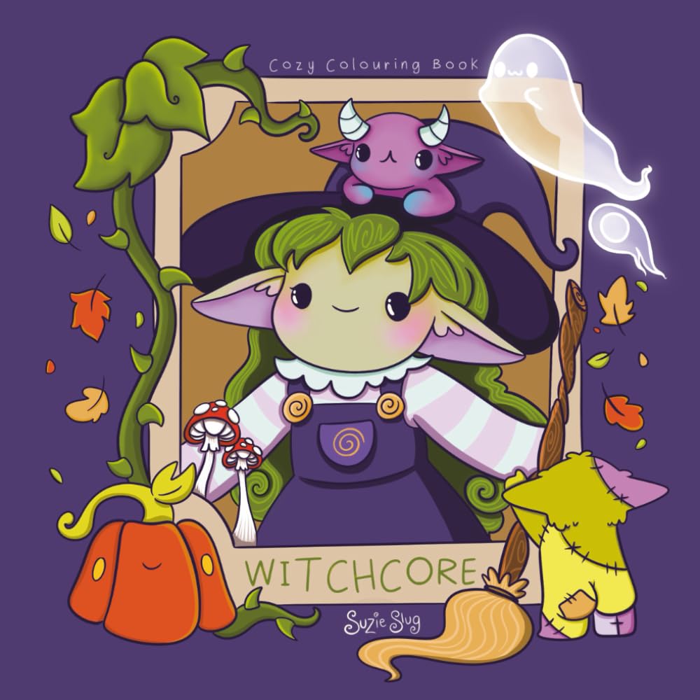 Witchcore: Cozy Colouring Book (Goblincore by Suzie Slug)