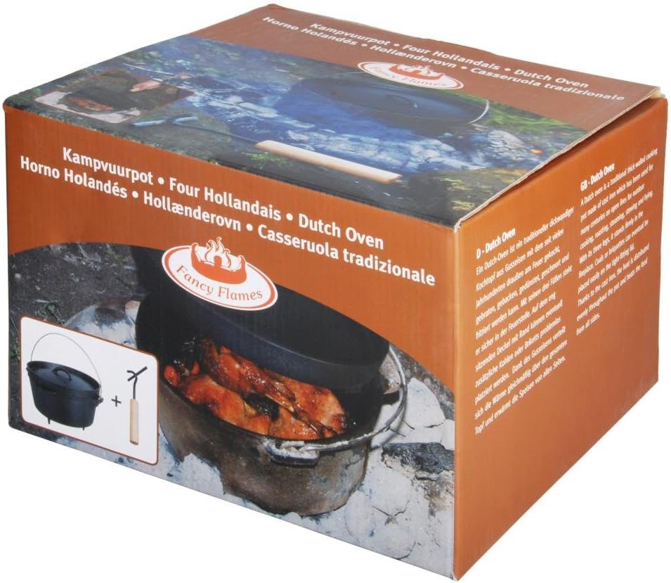 Esschert Design USA FF117 Fire Pit Dutch Oven