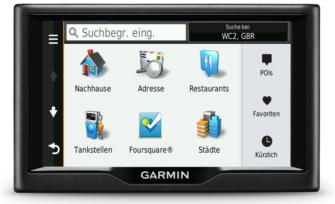 Garmin nüvi 57 LMT CE Premium Traffic Navigationsgerät (12,7 cm (5 Zoll) Touchscreen, CN Kartenmaterial für Zentraleuropa