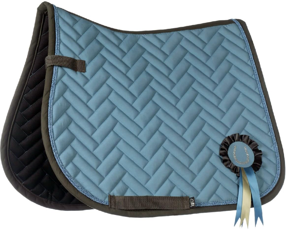 HKM Nele Saddle cloth Smokey Blue Shetland pony