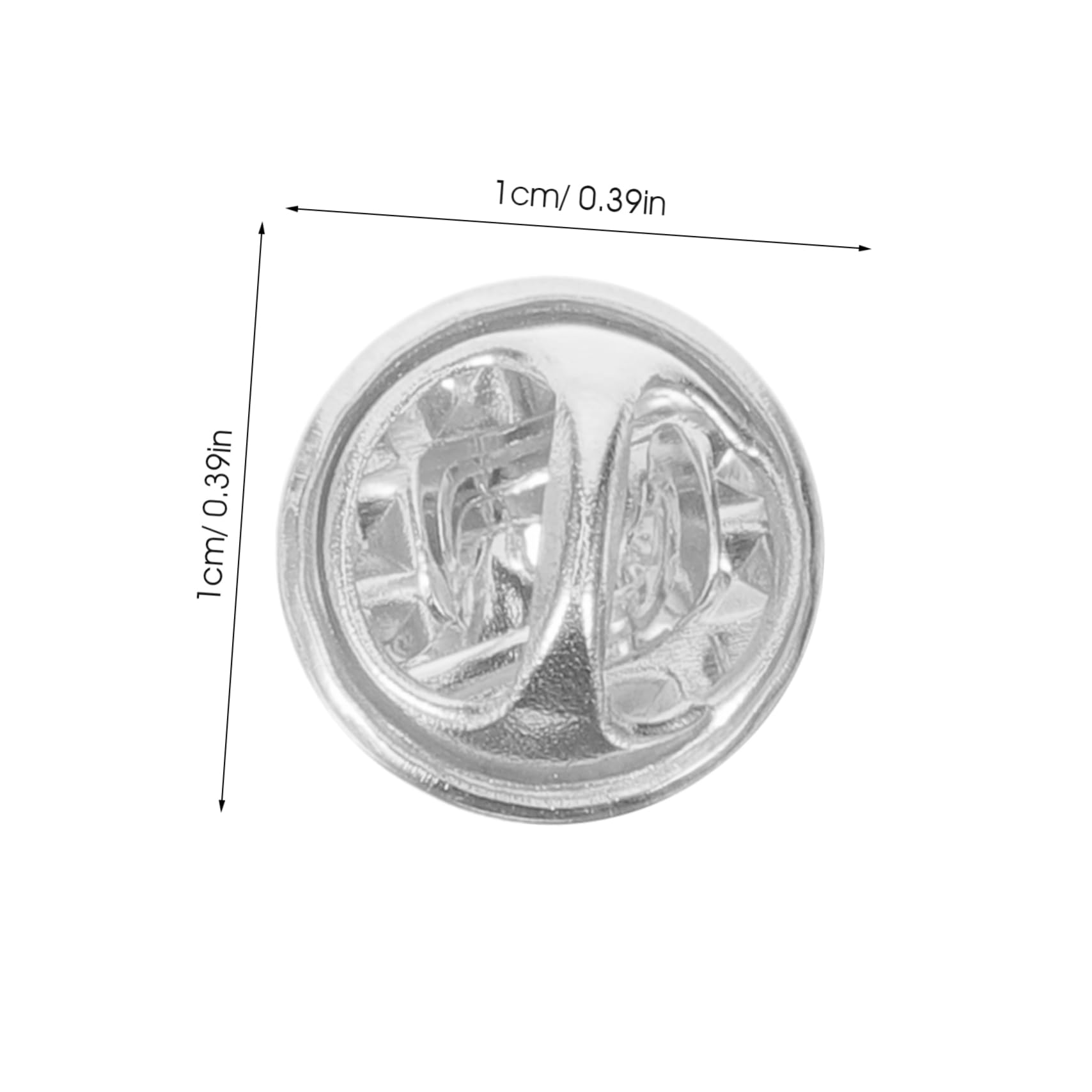 OSALADI 50Pcs Enamel Pin Backs with Clutch Safety Backs for Brooches Tie Tack and DIY Accessories Durable Design for Crafts and Fashion Items