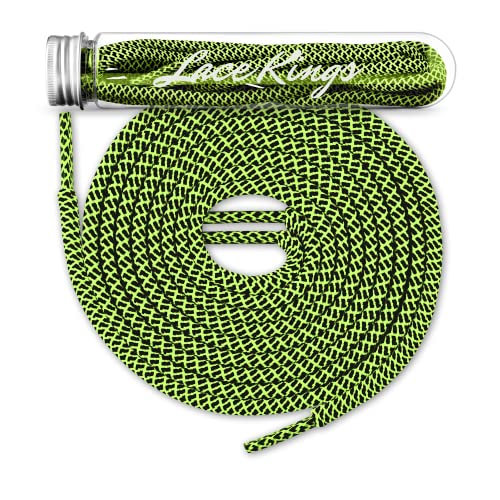 Image of Round Rope Shoelaces - 2 Pack (Red) - 1.25 inch W x 6.25 inch L x 1.25 inch H