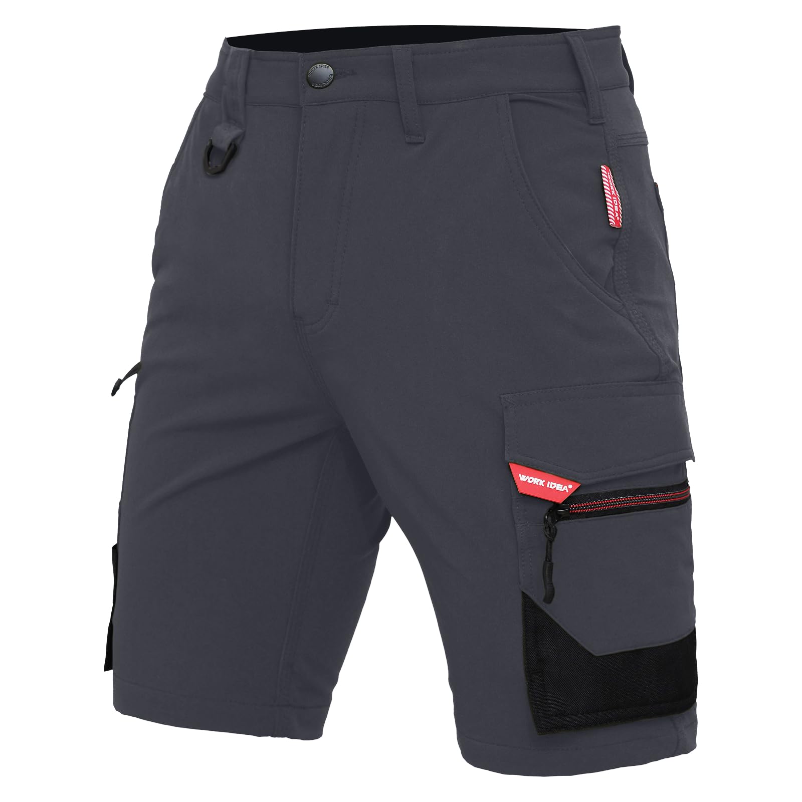 WORK IDEA Short de Travail Stretch pour Femme - Coupe ajustée - Élégance résistante pour Les Plus Hautes
