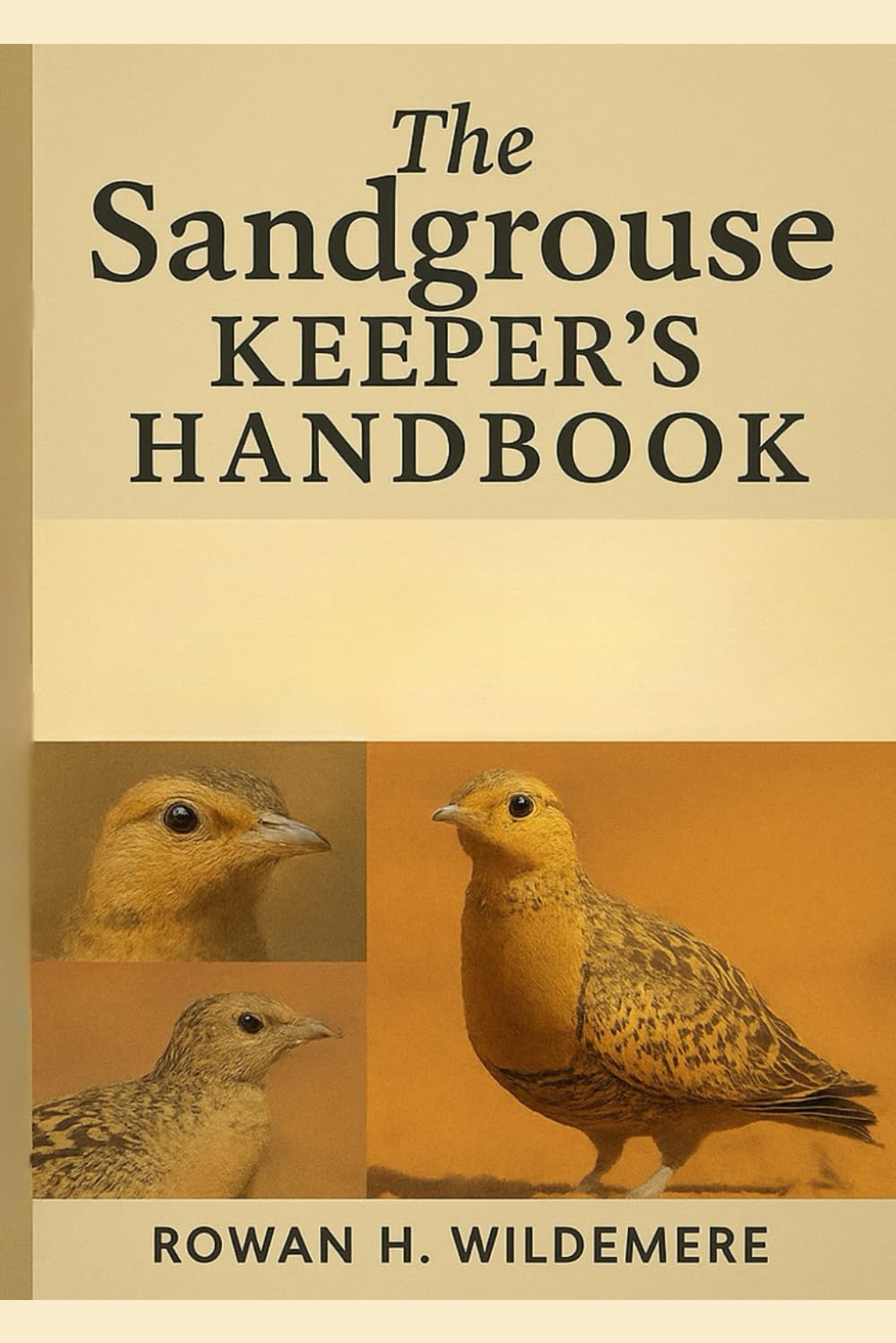 The Sandgrouse Keeper’s Handbook: A Practical Guide to Housing, Feeding, Breeding and Health Care for Sandgrouse in Aviaries, Wildlife Collections and Conservation Projects