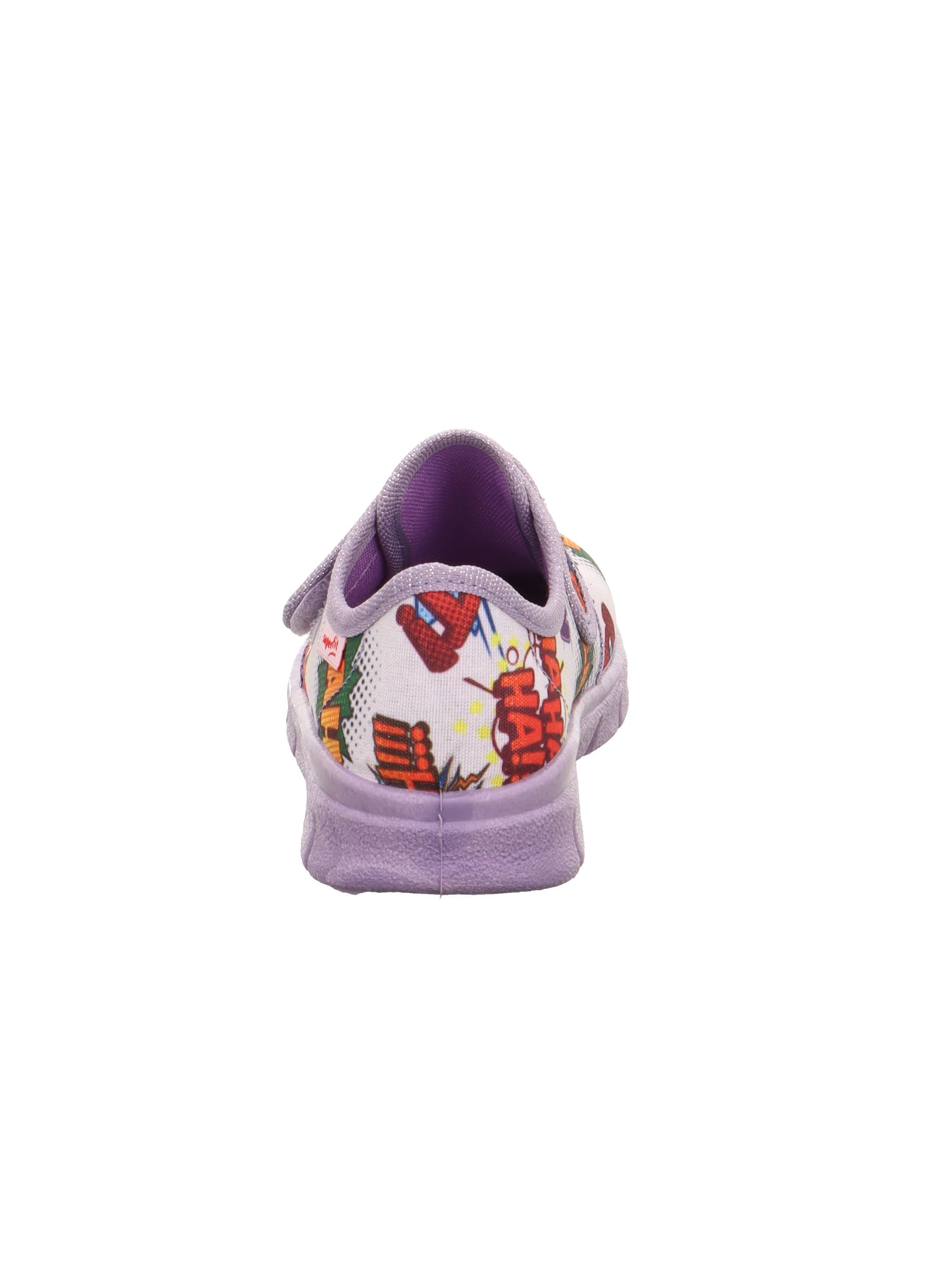 Superfit Jungen BOBBY Hausschuhe, LILA/MEHRFARBIG 8500 – Ansicht 3