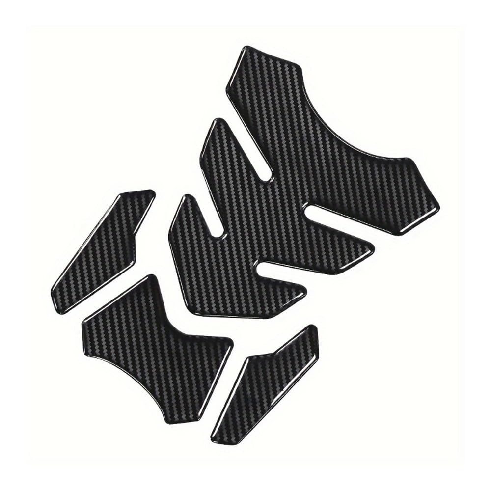 Gas Fuel Tank Pad Universal Motorcycle Carbon Fiber Gas Fuel Oil Tank Pad Protector Decals PVC for ATV Chopper