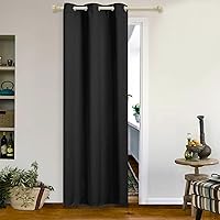 Vista 186 de MYSKY HOME - Cortinas opacas amarillas para sala de estar y dormitorio, cortinas de 84 pulgadas de largo, con ojales, cortinas de oscurecimiento