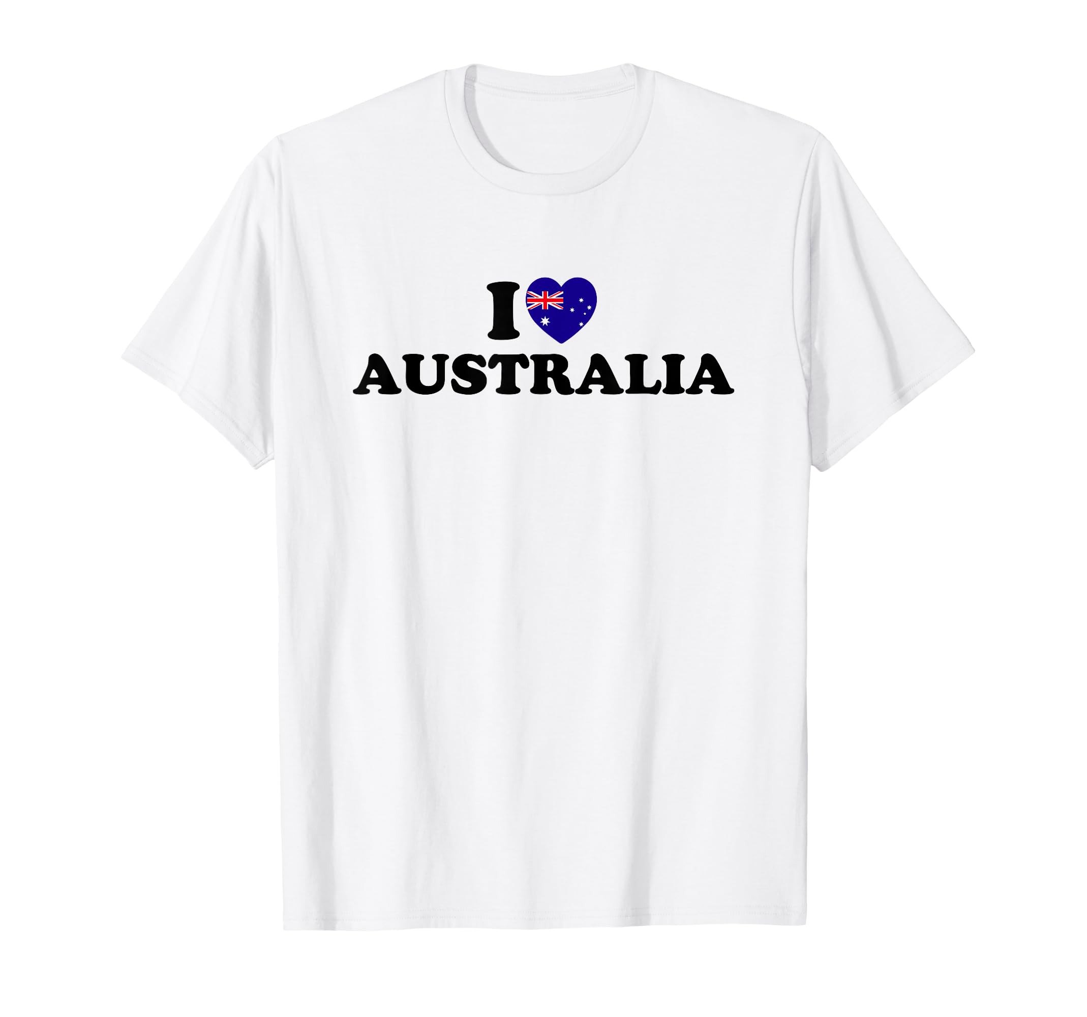 Amazon | I Love Australia Tシャツ | Tシャツ・カットソー 通販