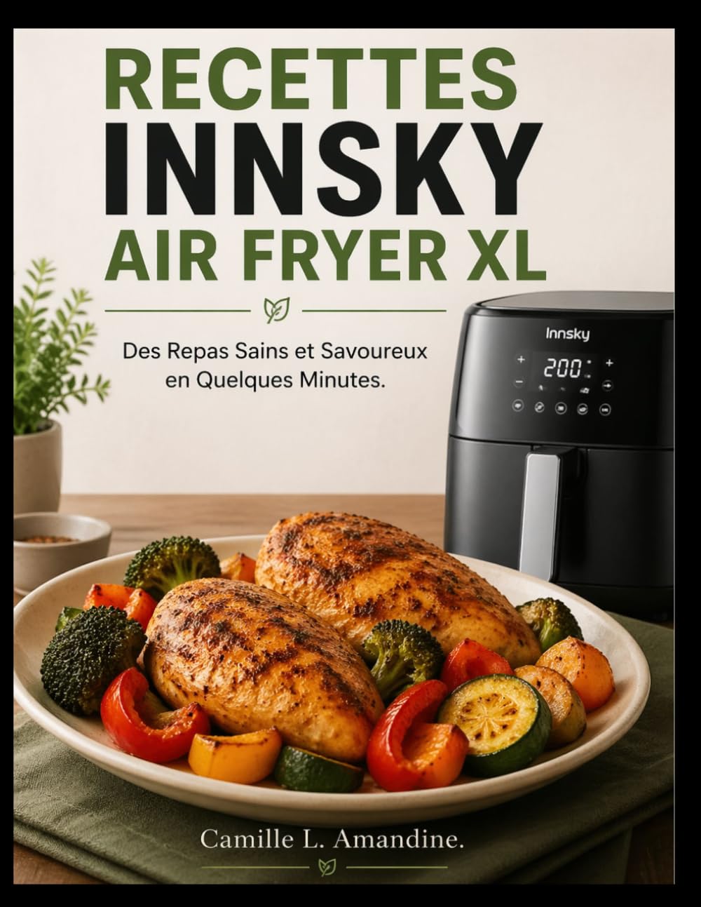 RECETTES INNSKY AIR FRYER XL: Des Repas Sains et Savoureux en Quelques Minutes.