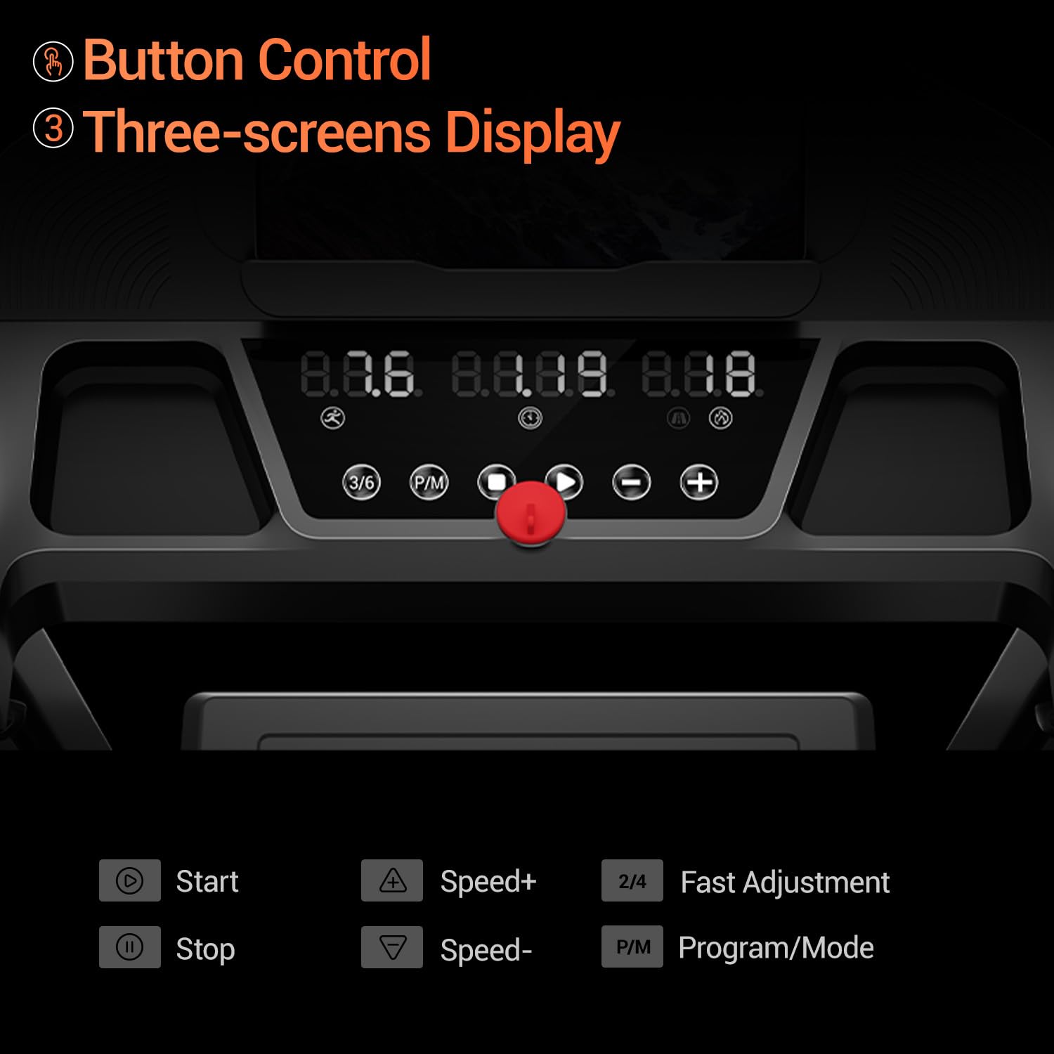 CURSOR Składana Bieżnia do domu z nachyleniem 15%, 8-12 km/h | Kompaktowa Bieżnia domowa i Biura,Cicha Treadmill Walking Pad z silnikiem 3.0HP i Wyświetlaczem LED,maks. obciążenie 136 kg