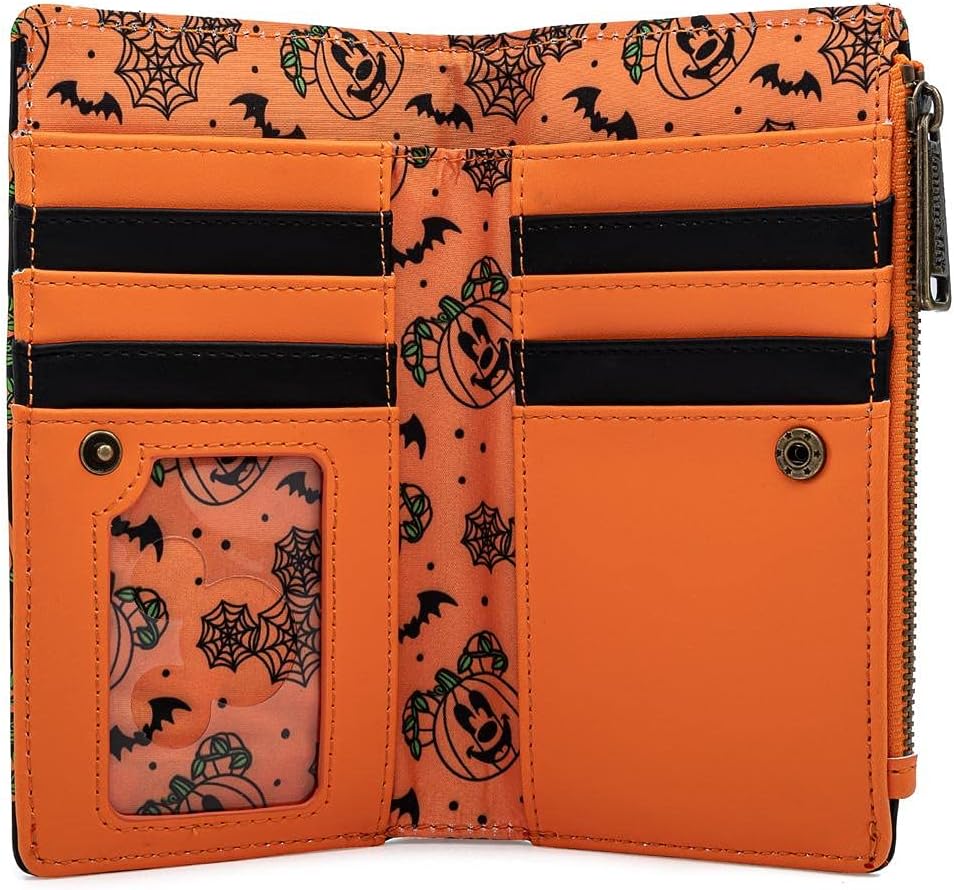 Loungefly Sleeping Beauty 65th Anniversary Floral Scene Zip Around Wallet