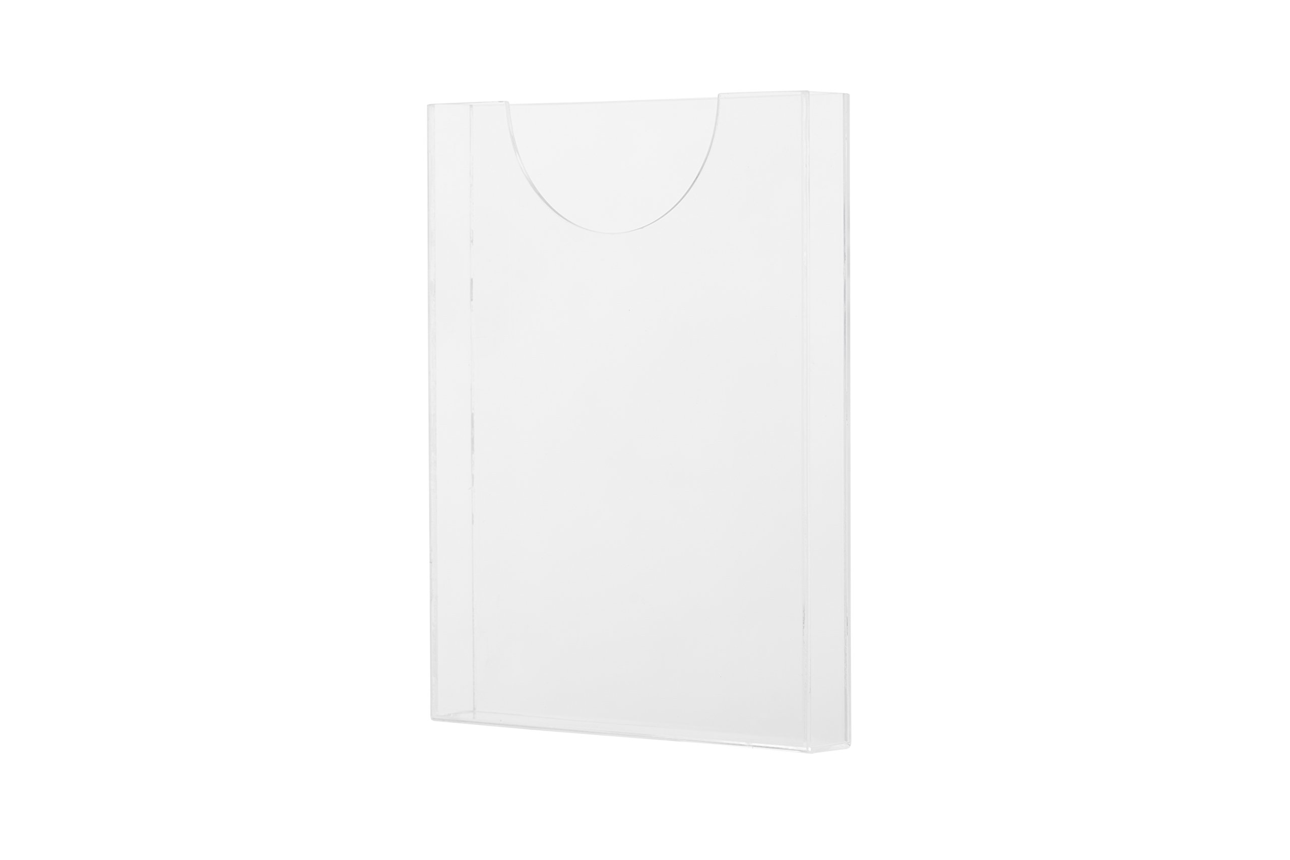 Bi-Office Acrylic Document Holder DIN A4 - 35 mm Thick, Clear Acrylic - Image 2
