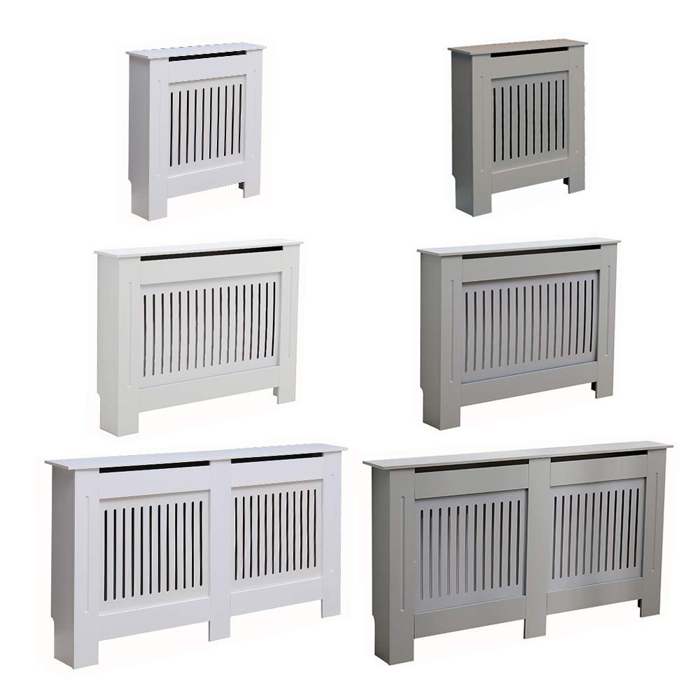 Buy AVC Designs Kensington Radiator Cover Modern MDF Wood White Grey