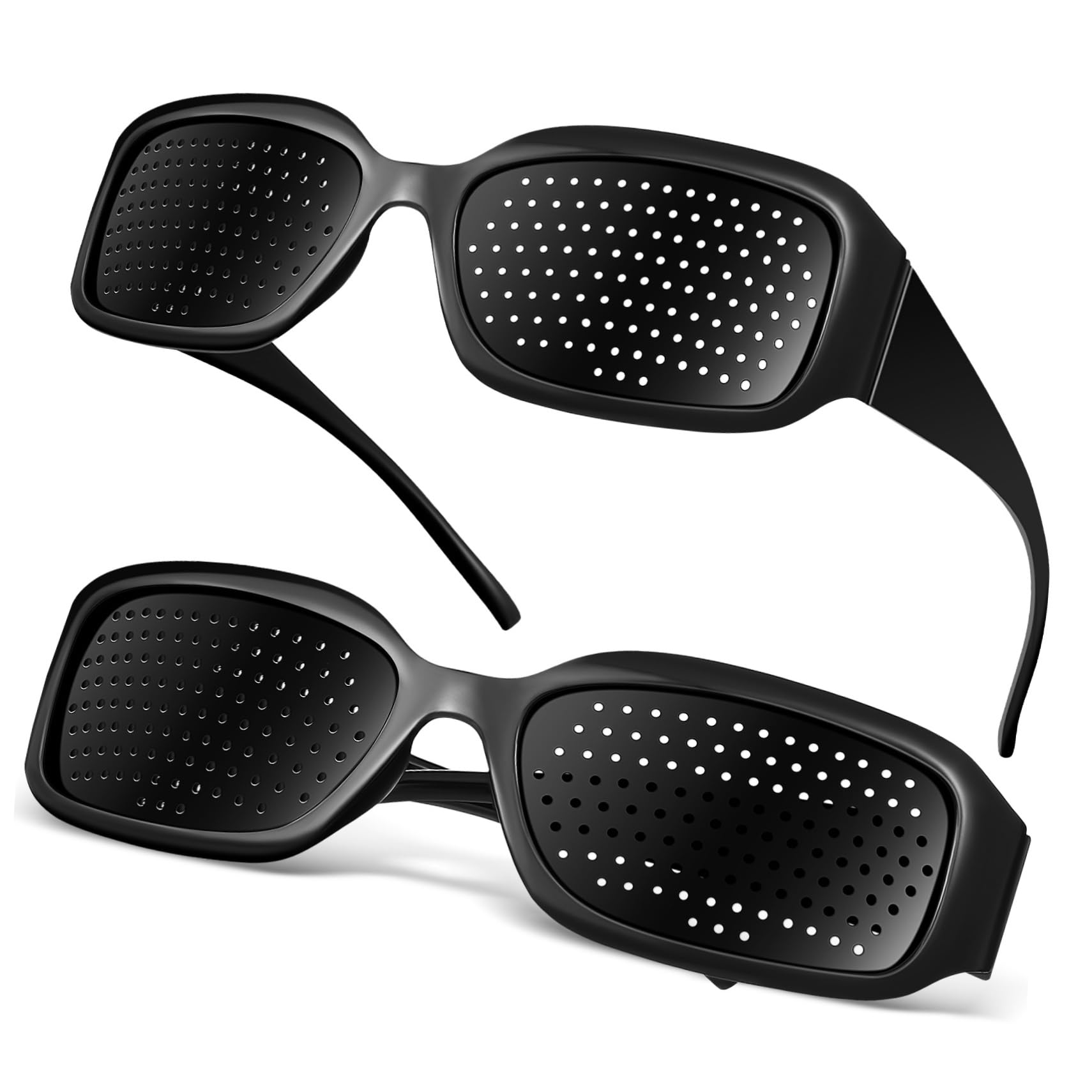 SHERCHPRY 2pcs Vision Correction Pinhole Care Eyewear Bulk Correction Eyeglasses Pinhole Glasses Vision Eyes Care Tool Welding Wire Mesh Safety Glasses Protection Goggle Anti-fatigue