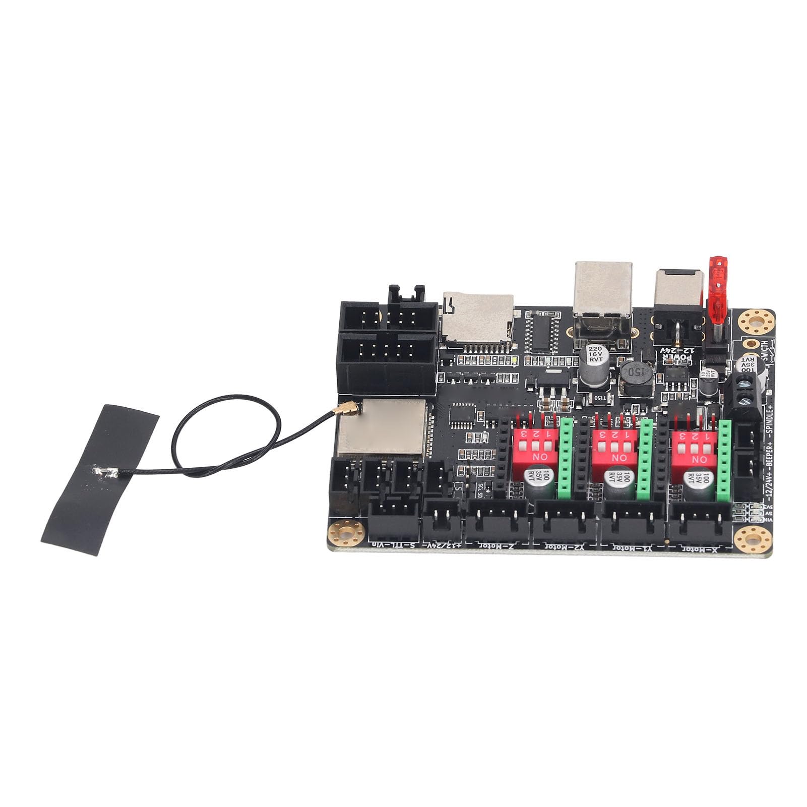 Laser Engraver Control Board, 8192KBytes FLASH 520KBytes RAM High Speed ​​Support LCD 32bit Laser Engraver Motherboard for Engraving Machine (Motherboard)-image-47